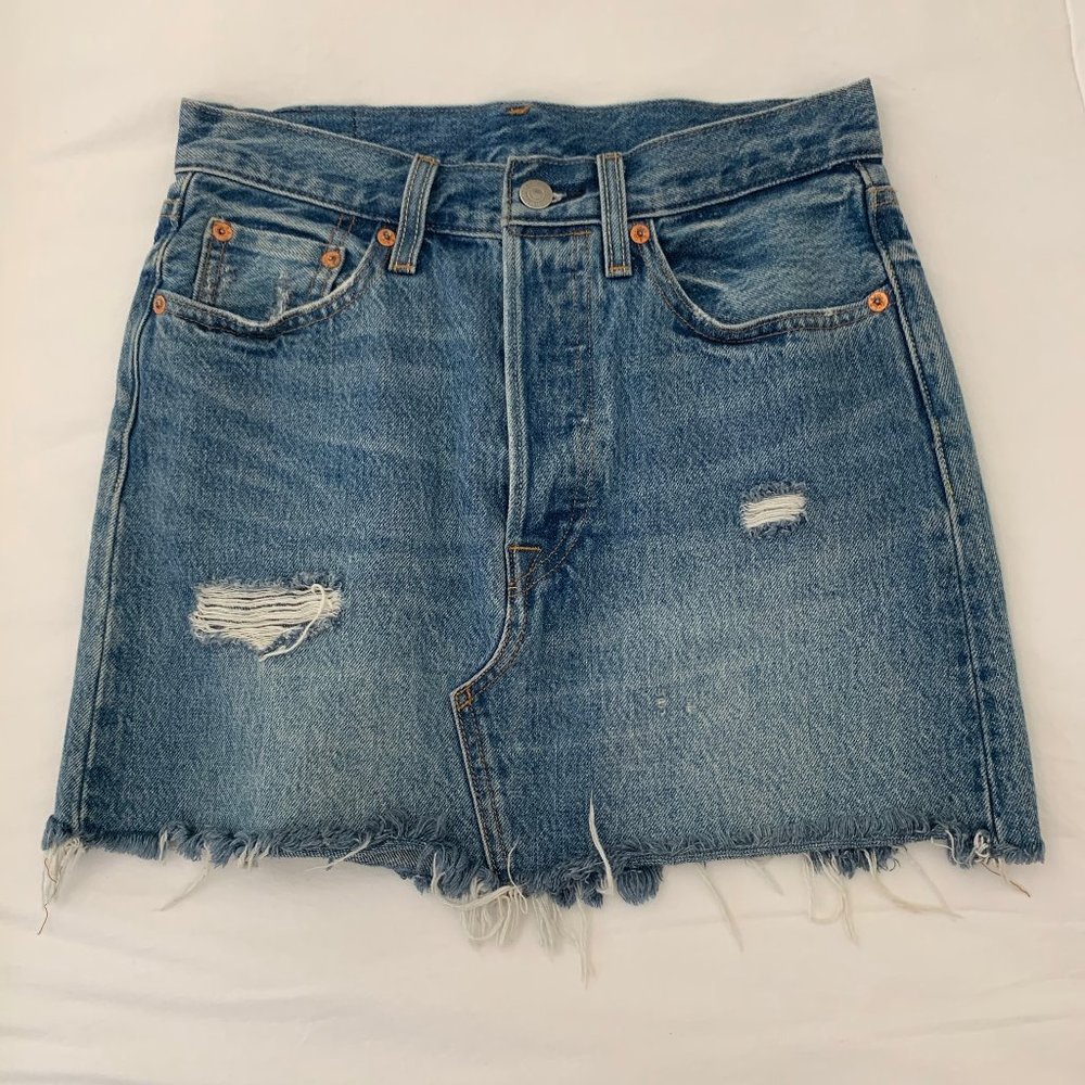 Levis denim skirt